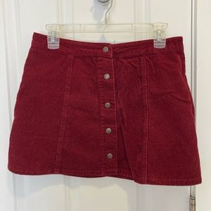 Forever 21 Corduroy Mini Skirt